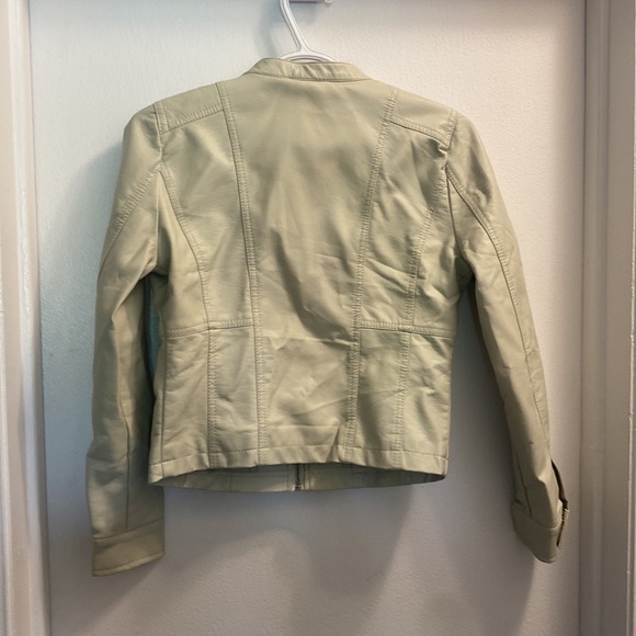 JouJou Faux Leather Jacket - Picture 2 of 2